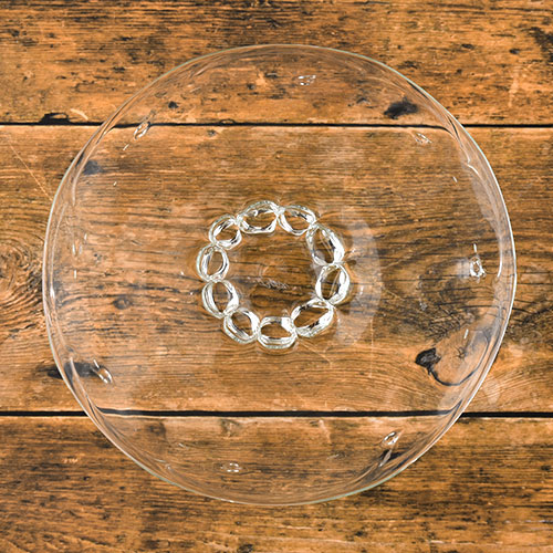 花のお皿／小林 亮二