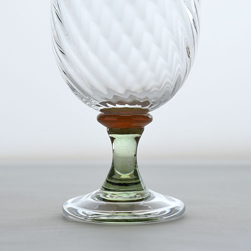ワイングラス (ライトグリーン)／小林 亮二