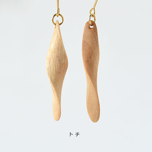 ねじりピアス・イヤリング/メープル