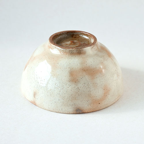 朱粉引き 飯椀／亀井 紀子(陶工房 もちの木)