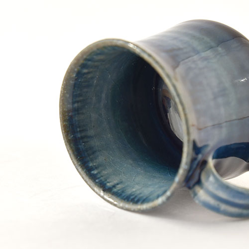 青彩 デミタスカップ&ソーサー／亀井 紀子(陶工房 もちの木)