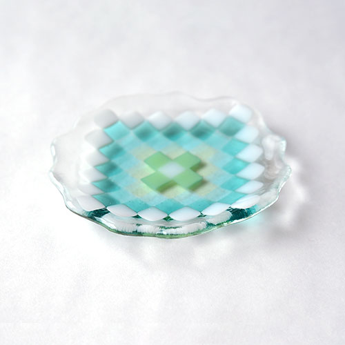 colorful plate・check／吉田成美