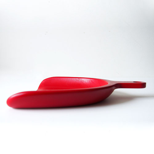 木のちりとり(赤) /オープンスタジオ