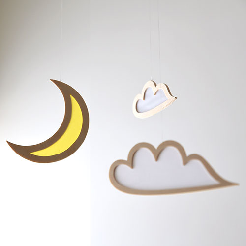 木製モビール つきとくも/おとぎ屋