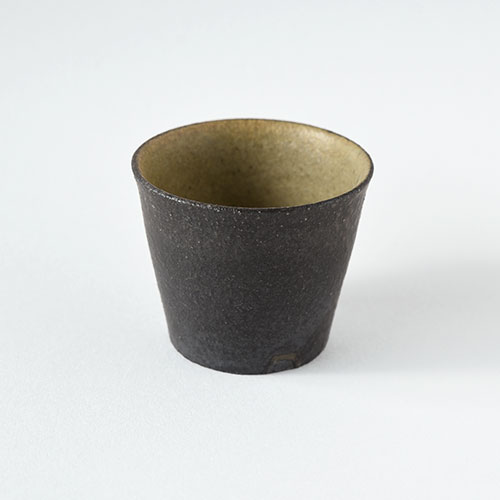 灰釉 そばちょこ【陶器】／十河 隆史(T-POTTERY)