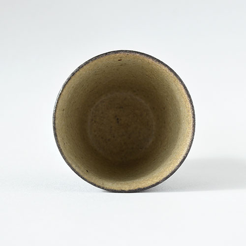 灰釉 そばちょこ【陶器】／十河 隆史(T-POTTERY)