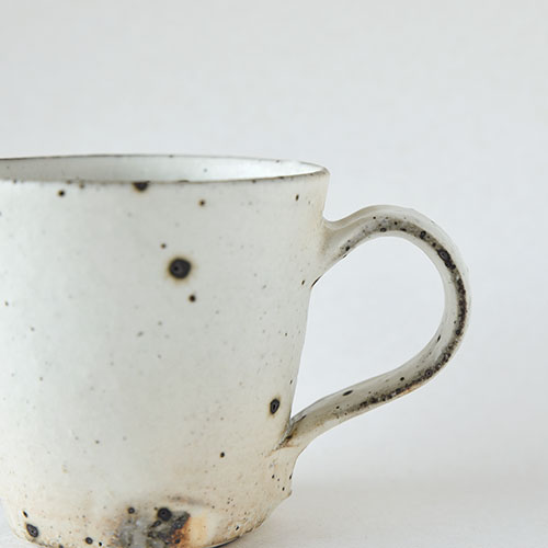 粉引 マグカップ【陶器】／十河 隆史
