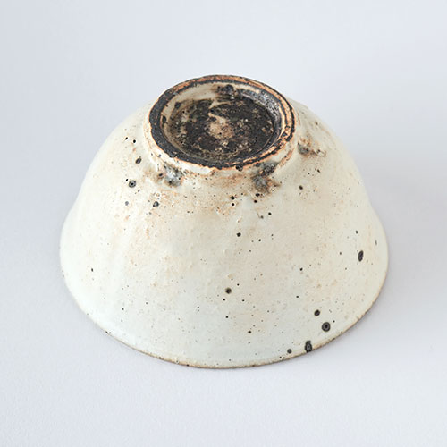 粉引 めしわん(大)【陶器】／十河 隆史(T-POTTERY)