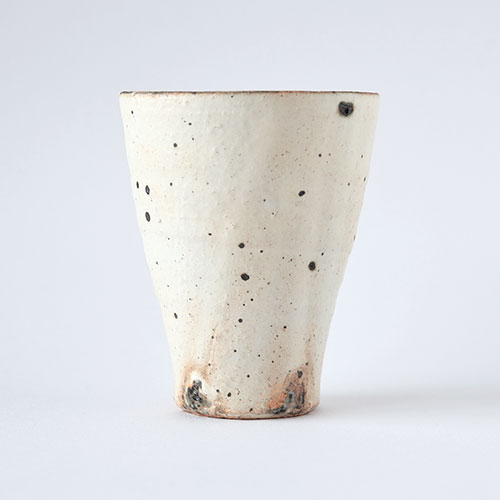 粉引 タンブラー【陶器】／十河 隆史(T-POTTERY)