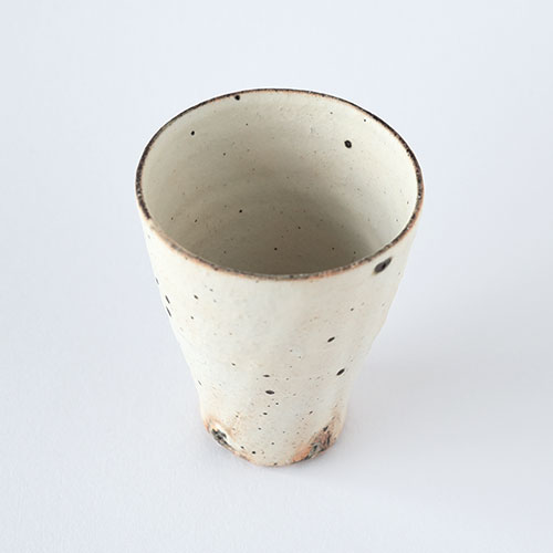 粉引 タンブラー【陶器】／十河 隆史(T-POTTERY)