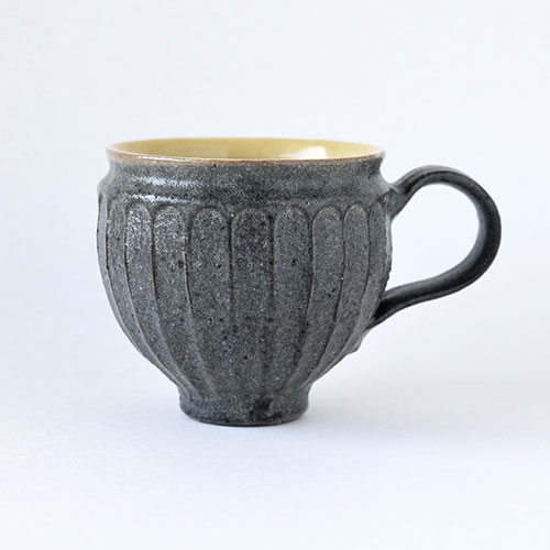 古色しのぎ マグカップ【陶器】／十河 隆史(T-POTTERY)｜手しごと雑貨