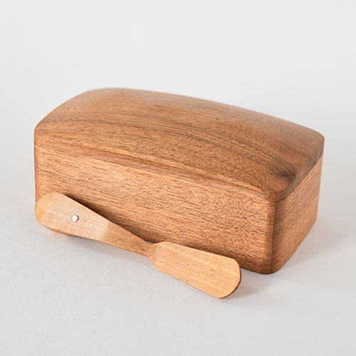 木のバターケース｜難波 行秀