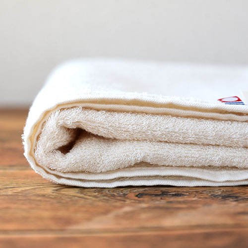 オーガニックコットン 40/1・フェイスタオル／天衣無縫