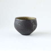 灰釉 ほっこり湯呑・小【陶器】／十河 隆史(T-POTTERY)
