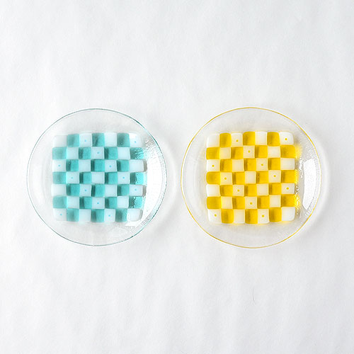 colorful plate・lattice／吉田成美