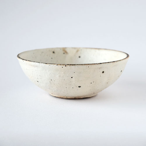 粉引 5寸取り鉢(丸)【陶器】／十河 隆史(T-POTTERY)