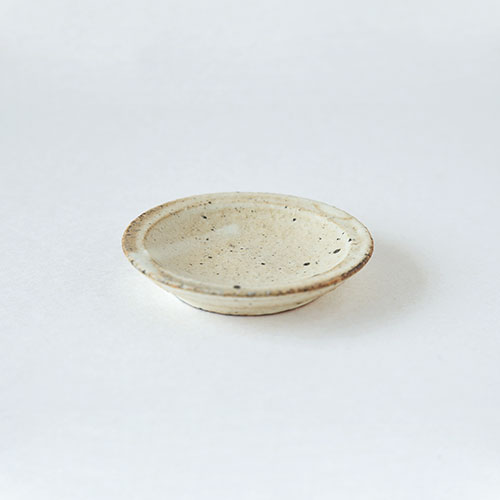 粉引 豆皿【陶器】／十河 隆史