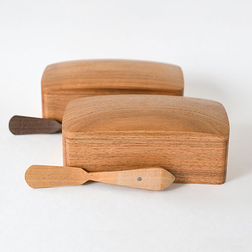 木のバターケース｜難波 行秀