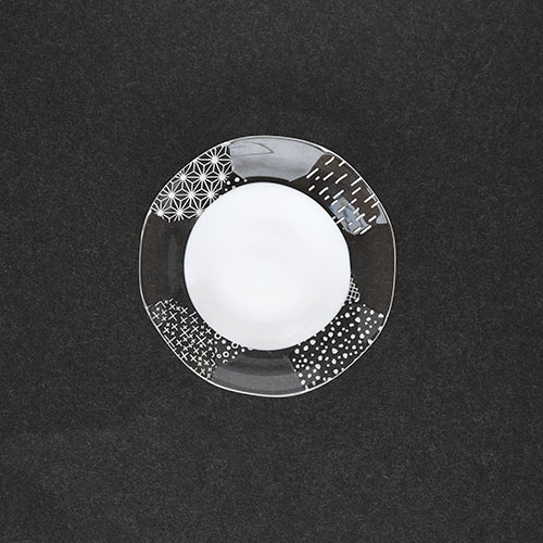 切子の小皿／時澤真美