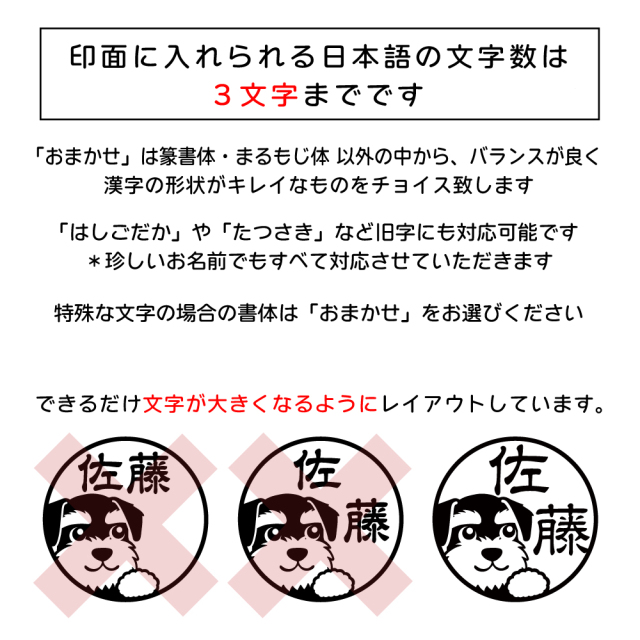 フクロウ チタン印鑑 イラスト入り 銀行印 はんこ 13.5mm 15mm ケース
