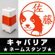 ネームスタンプ　キャバリア