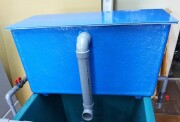 【消費税込】FRP水槽　専用濾過槽(ポンプ・濾材付)　SF-500PUMP-OS〈外部ポンプ仕様〉