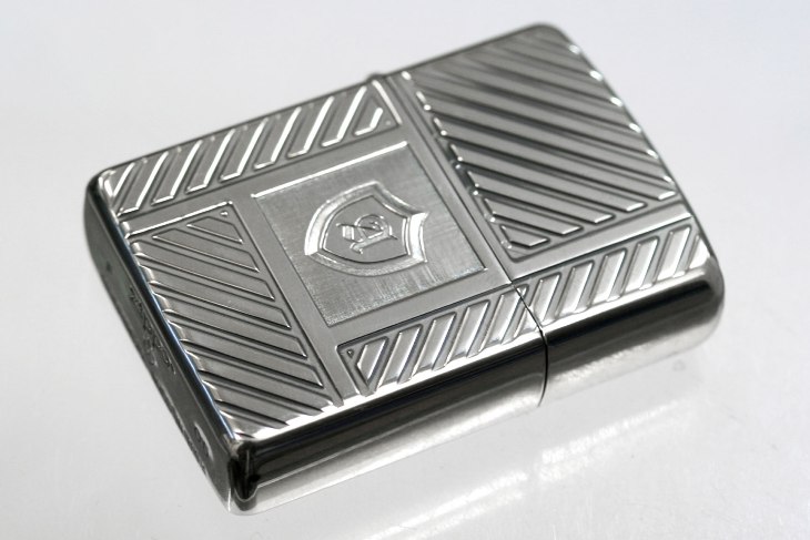 Zippo ジッポー 絶版・2005年製造 ARMOR アーマー ＃162S-Y メール便可