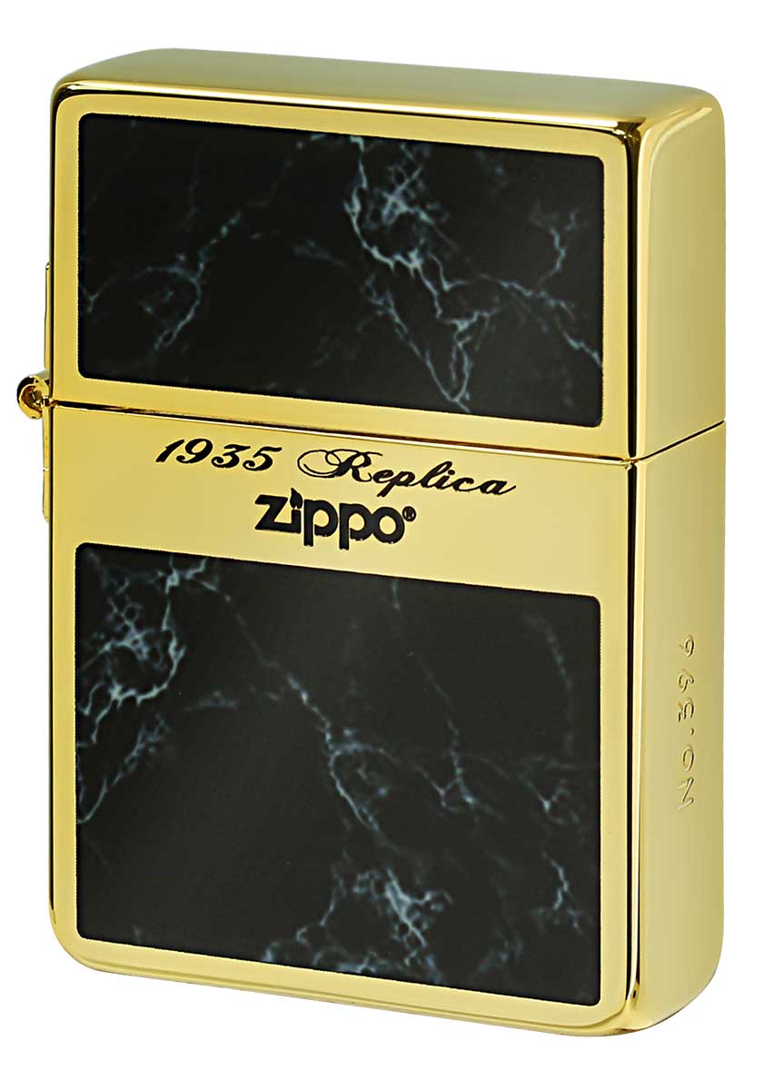 Zippo ジッポー 1935レプリカ Gold Marble ゴールド マーブル 35MB-GB