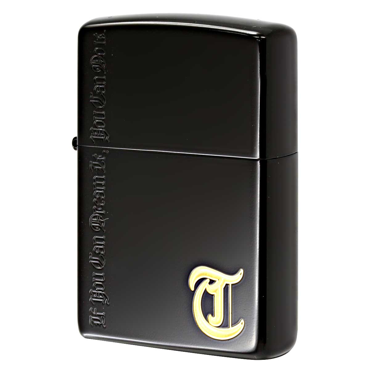 Zippo ジッポー イニシャル T ネームオブラブ ブラック Name of Love NLT-IB メール便可