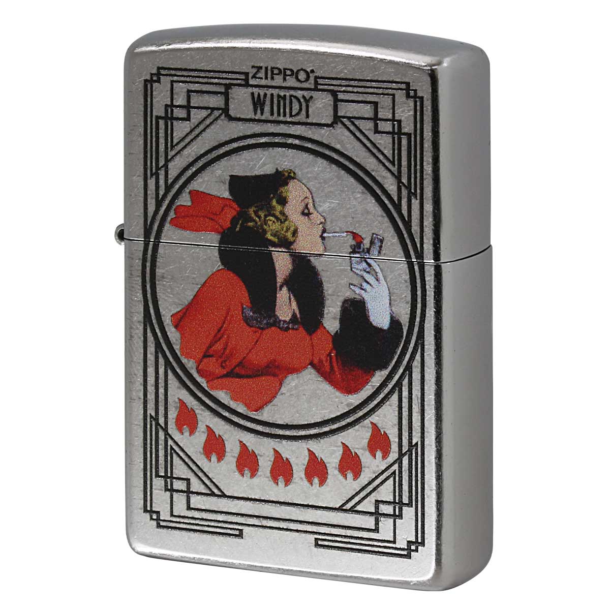 Zippo ジッポー ウインディ ガール Windy Girl アメリカ加工 Processing in USA Z207-119769 メール便可