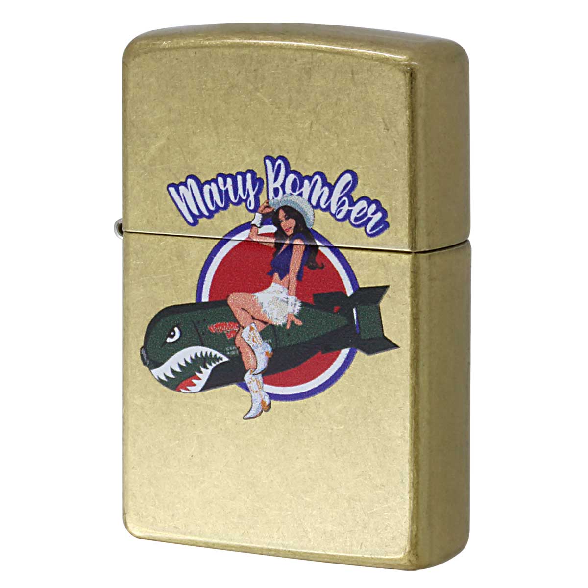Zippo ジッポー Mary Bombor NOSE ART Pin Up Girl ノーズアート ピンナップガール セクシー Z48267-125627 メール便可