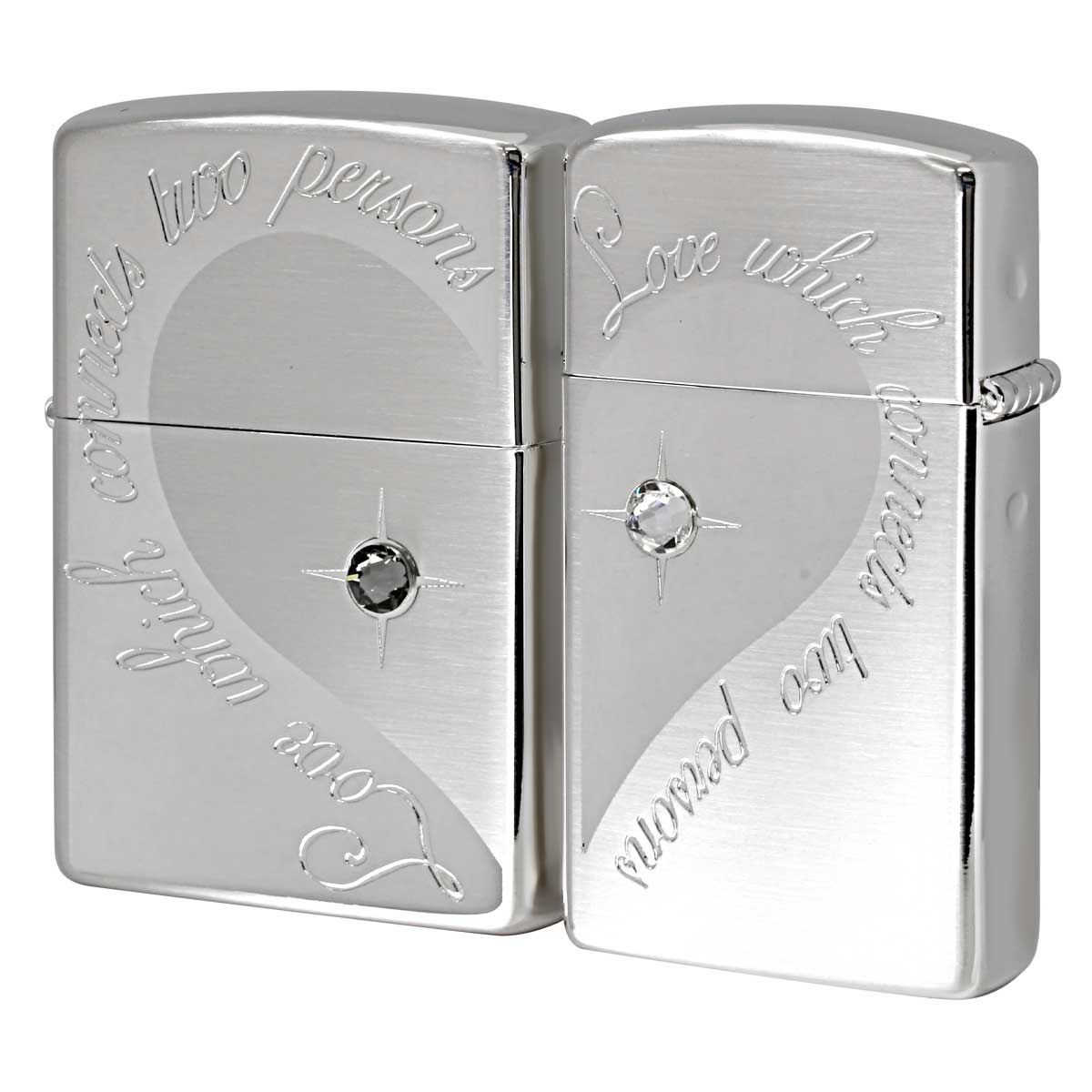 Zippo ジッポー ペア ロマンティックハート ペアセット Romantic Heart Pair Set RHPR-SSP