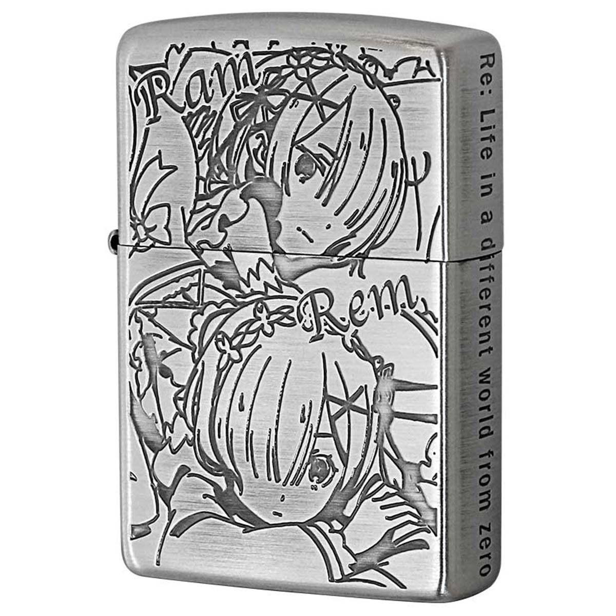 Zippo ジッポー リゼロ Re:ゼロから始める異世界生活 キャラ アニメ パチンコ パチスロ オフィシャルライセンス品 B レム・ラム