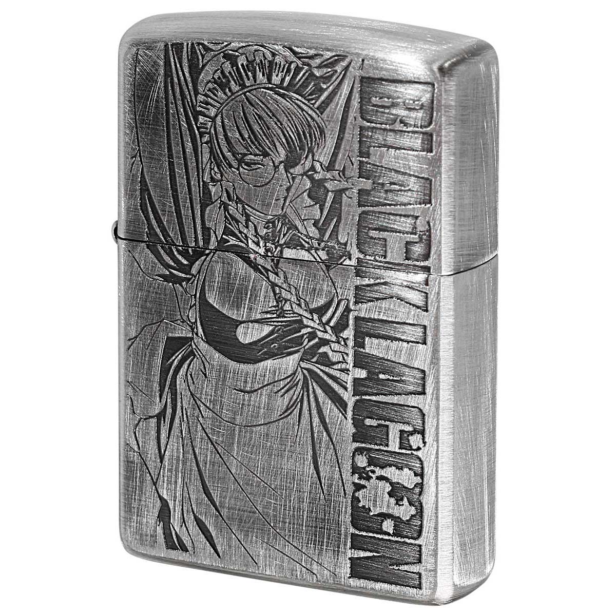 Zippo ジッポー ブラックラグーン キャラ アニメ 漫画 月刊サンデージェネックス BLACK LAGOON オフィシャルライセンス品 ロベルタ