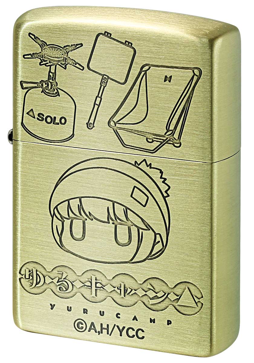 Zippo ジッポー ゆるキャン△ キャラ アニメ 漫画 オフィシャルライセンス品 志摩リン