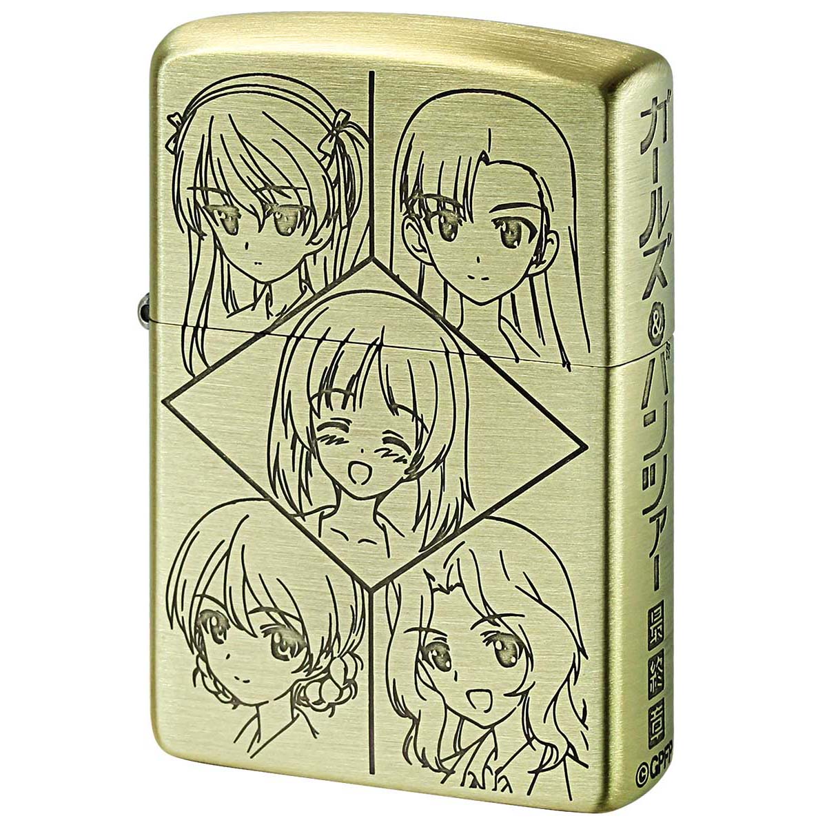 Zippo ジッポー ガルパン ガールズ＆パンツァー 最終章 キャラ アニメ パチンコ パチスロ オフィシャルライセンス品 10校隊長