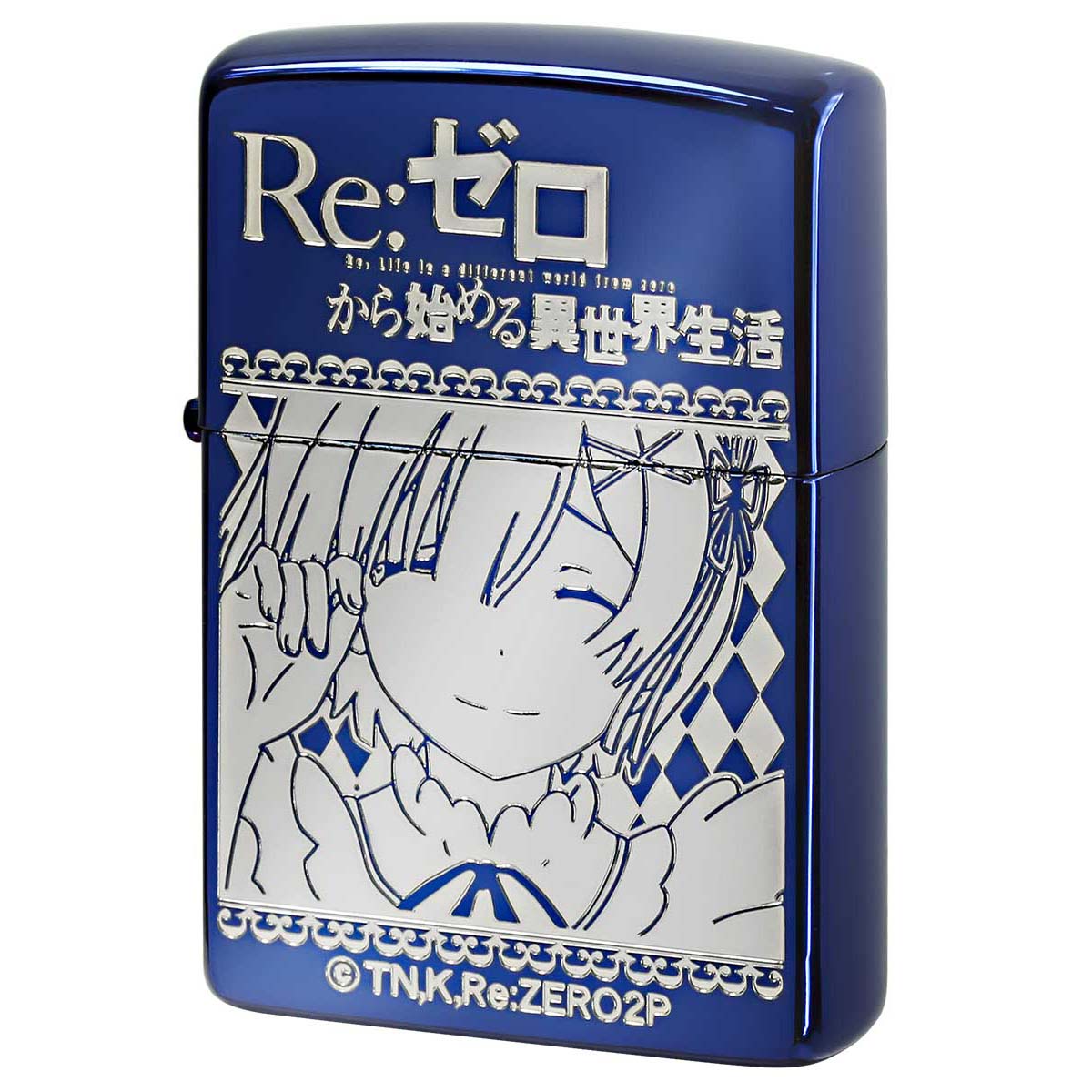 Zippo ジッポー リゼロ Re:ゼロから始める異世界生活 キャラ アニメ パチンコ パチスロ オフィシャルライセンス品 Blue レム