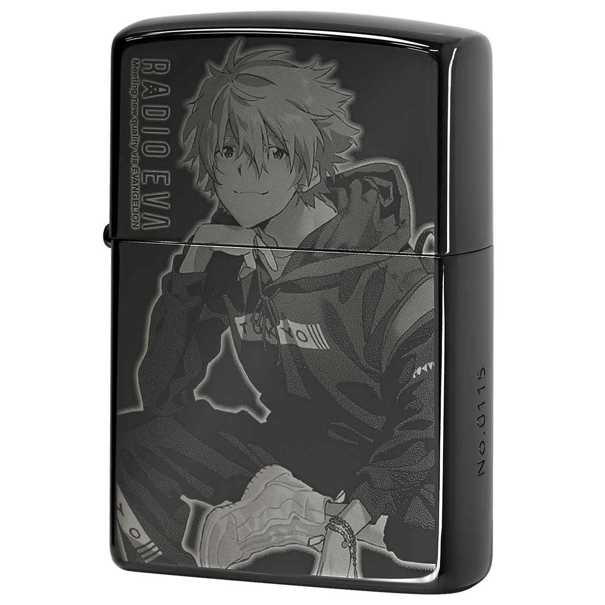 Zippo ジッポー エヴァンゲリオン 10周年記念 ラジオエヴァ キャラ アニメ RADIO EVA 10th 2nd ANNIVERSARY シリアル番号 オフィシャルライセンス品 カヲル