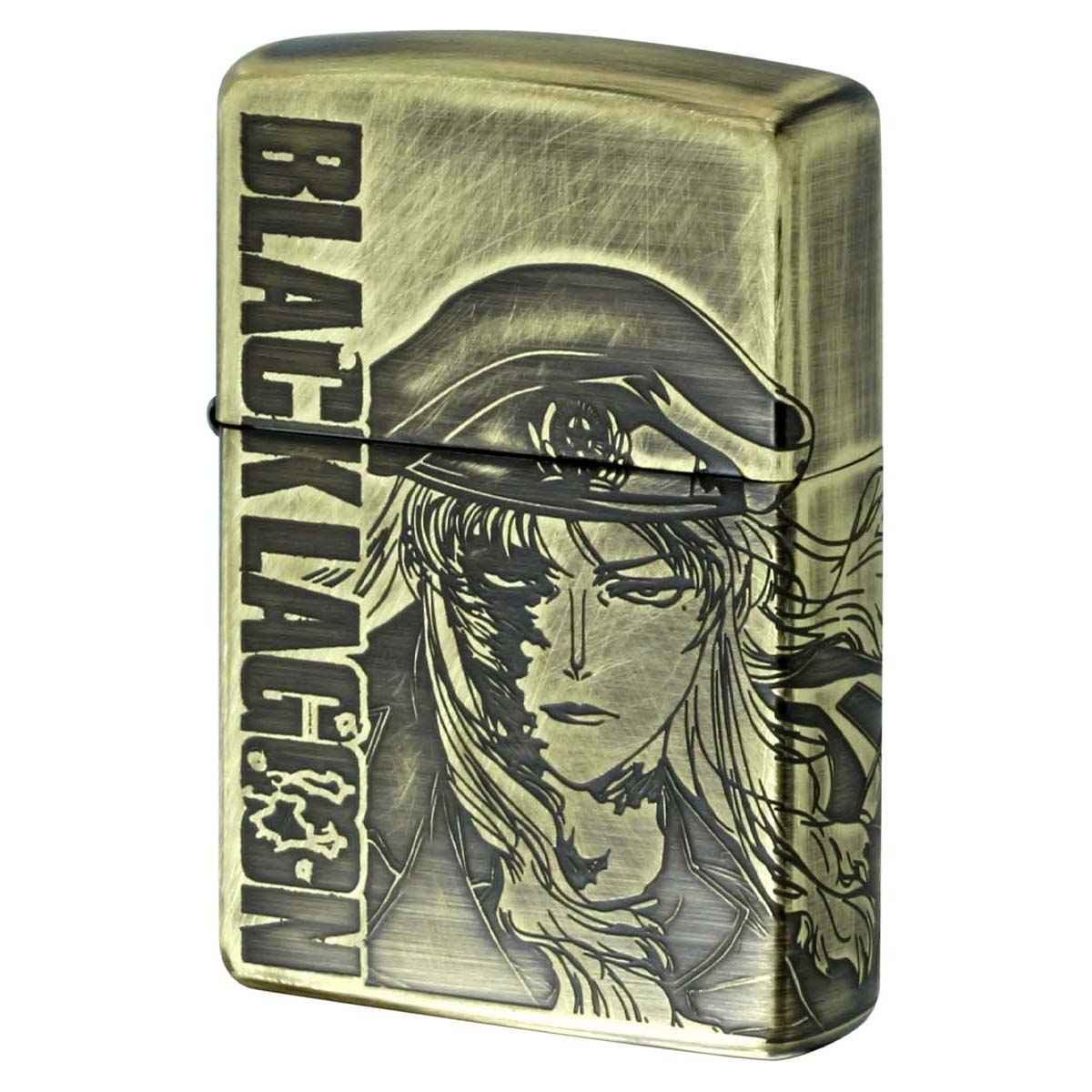 Zippo ジッポー ブラックラグーン キャラ アニメ 漫画 月刊サンデージェネックス BLACK LAGOON オフィシャルライセンス品 バラライカ 3面イラスト