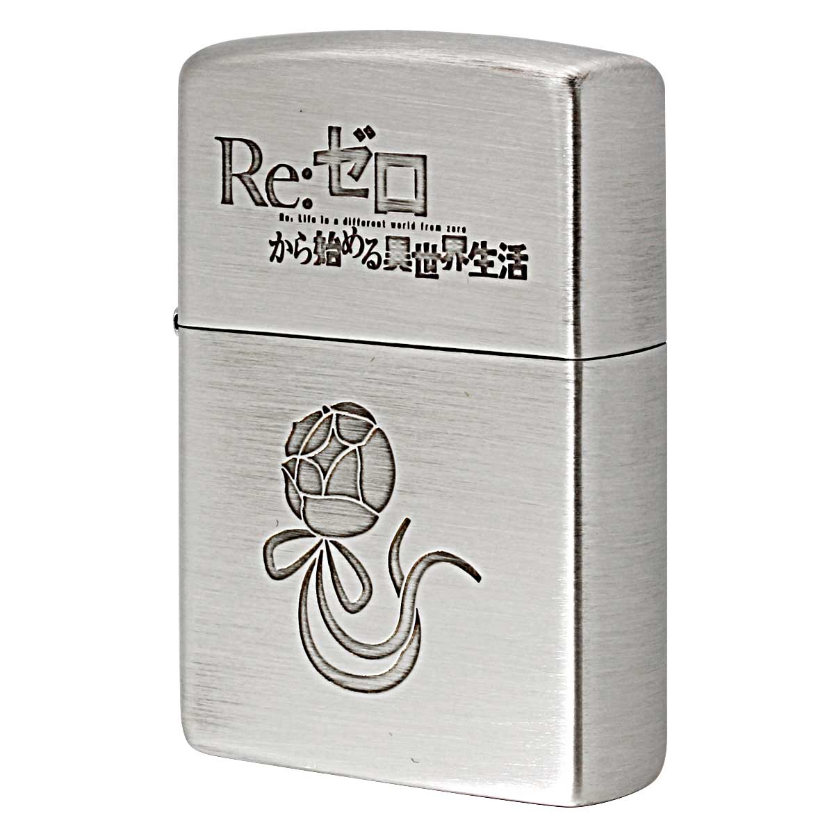 Zippo ジッポー リゼロ Re:ゼロから始める異世界生活 キャラ アニメ パチンコ パチスロ オフィシャルライセンス品 エミリア モチーフ