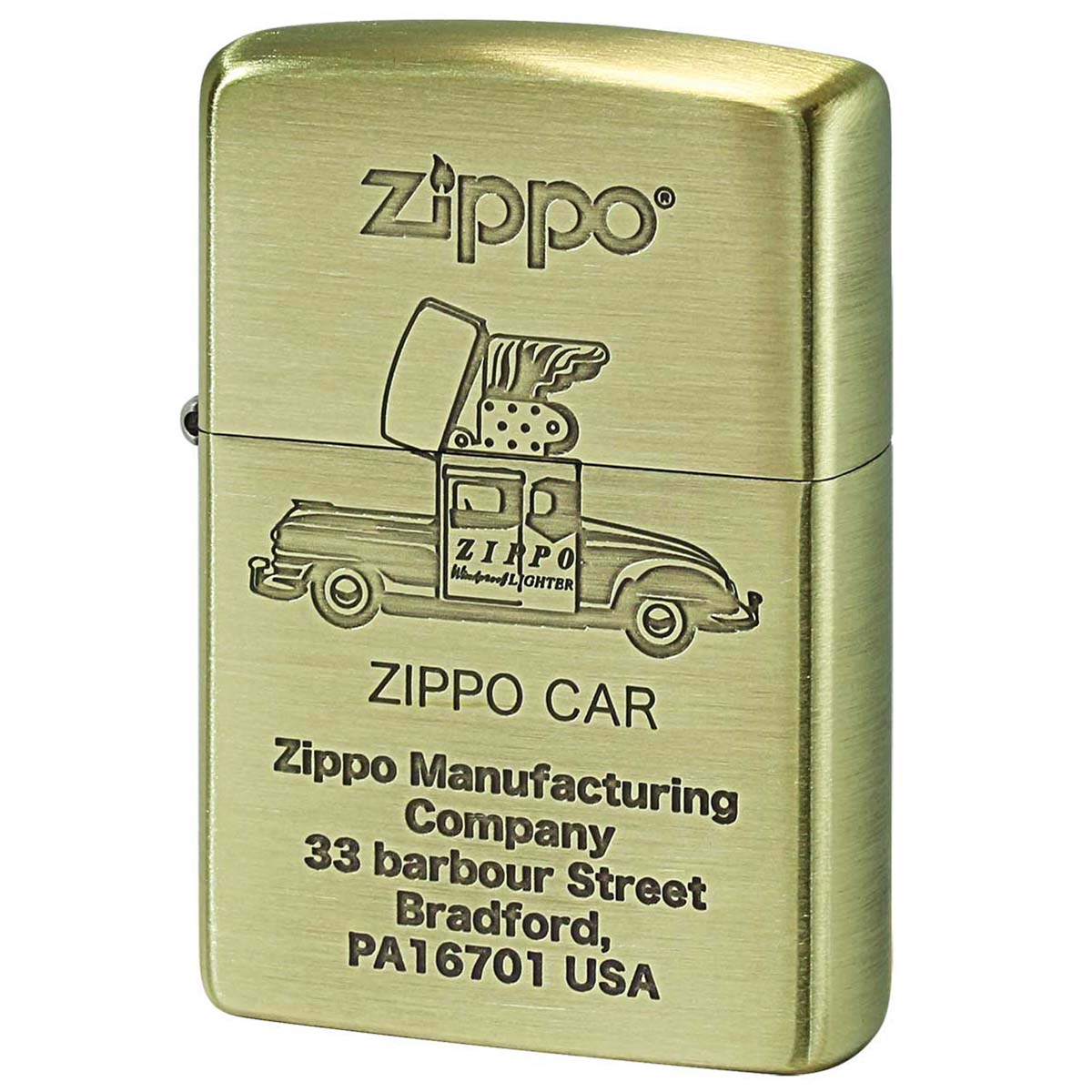 Zippo ジッポー ジッポカー レトロ ブラス RETRO MOTIF Series BS 1201S797