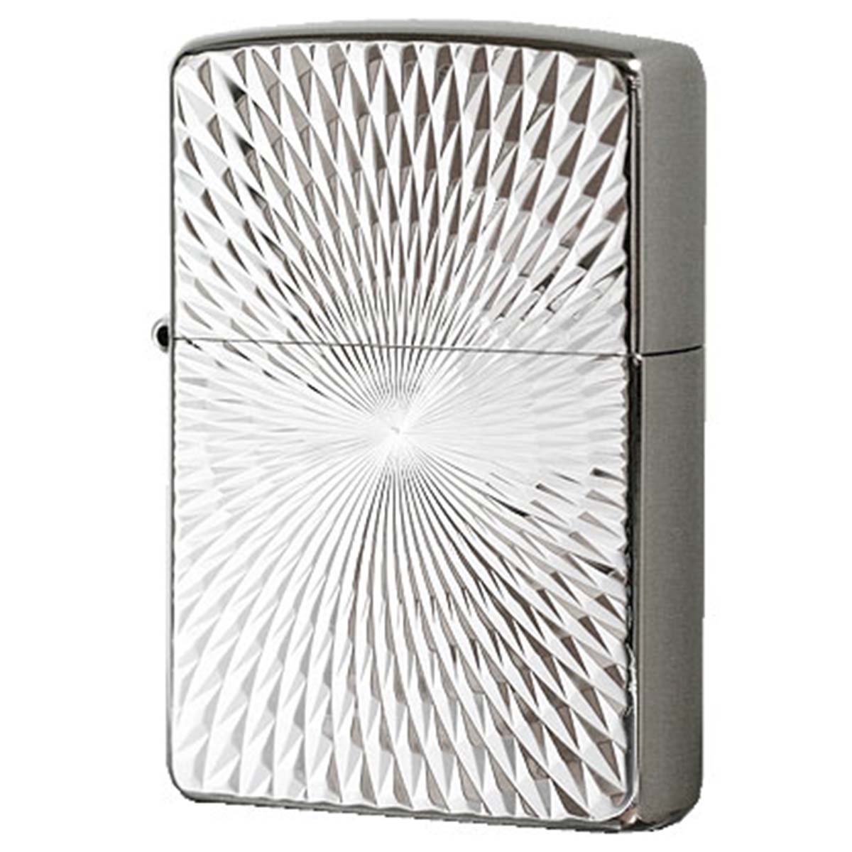 Zippo ジッポー ダイヤモンドカット プラチナ加工 両面加工 Diamond Cut Platinum Plate 2EP-2D C B