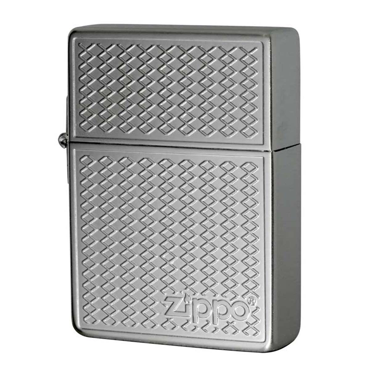 Zippo ジッポー 1935レプリカ グリルメッシュ ニッケルサテン 両面加工 1935 Grill Mesh Nickel SATIN B
