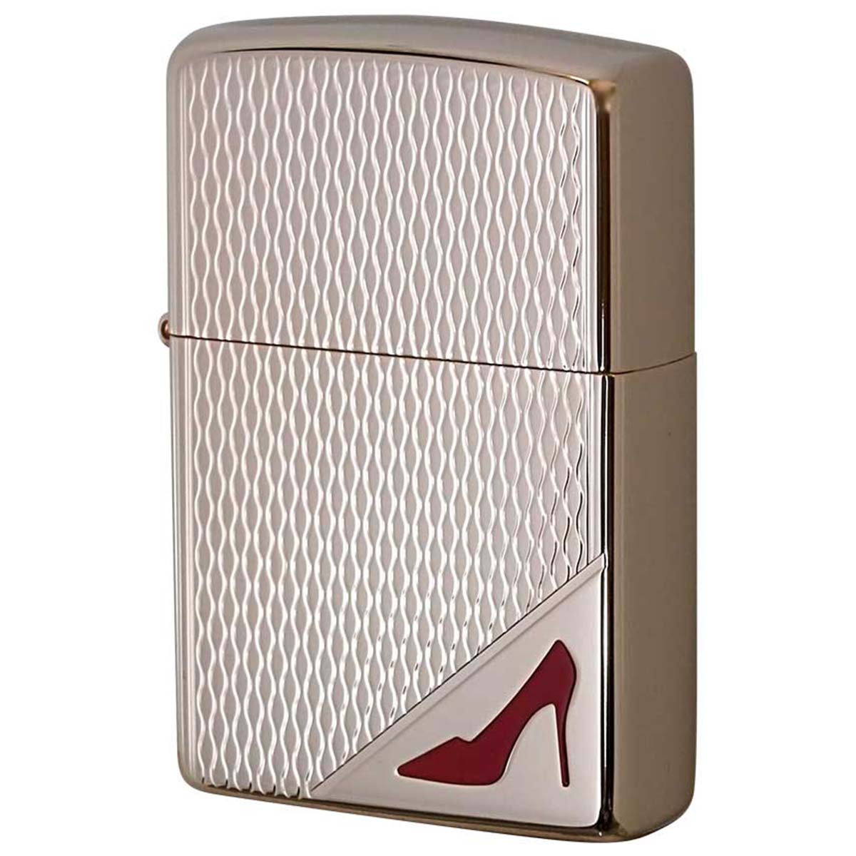 Zippo ジッポー レッドハイヒール 両面彫刻 ローズピンク RED High heels Rose Pink RP