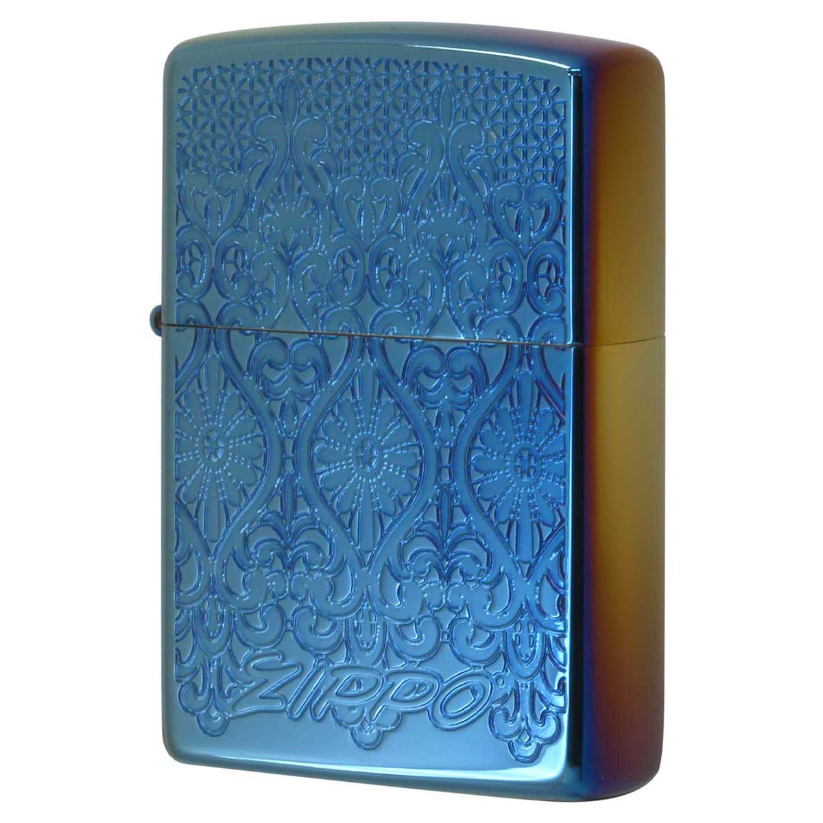Zippo ジッポー ヨーロピアン レース レインボー European Lace Titanium Coating Rainbow