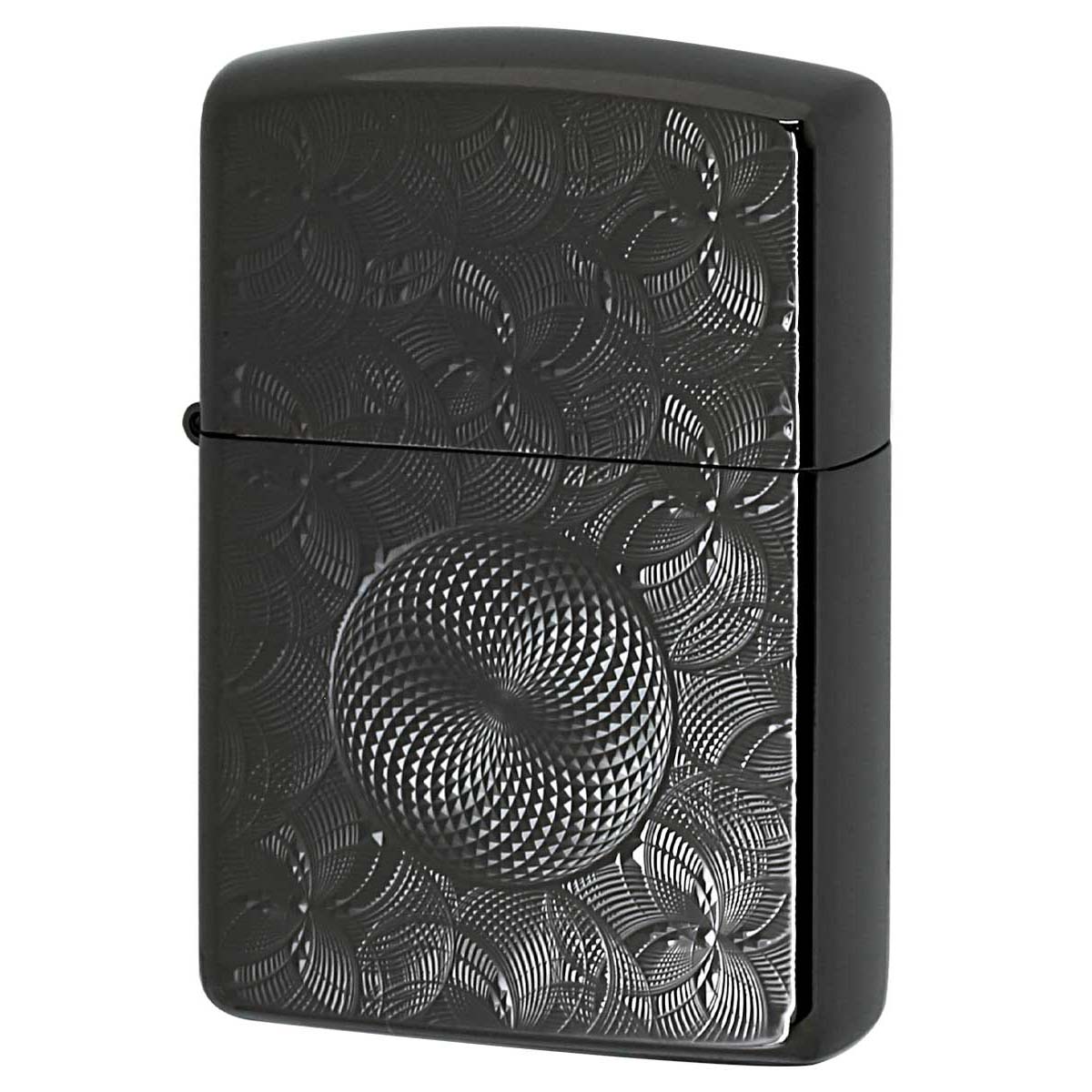Zippo ジッポー アーマー グリッター 両面加工 ネオブラック ARMOR GLITTER Neo Black