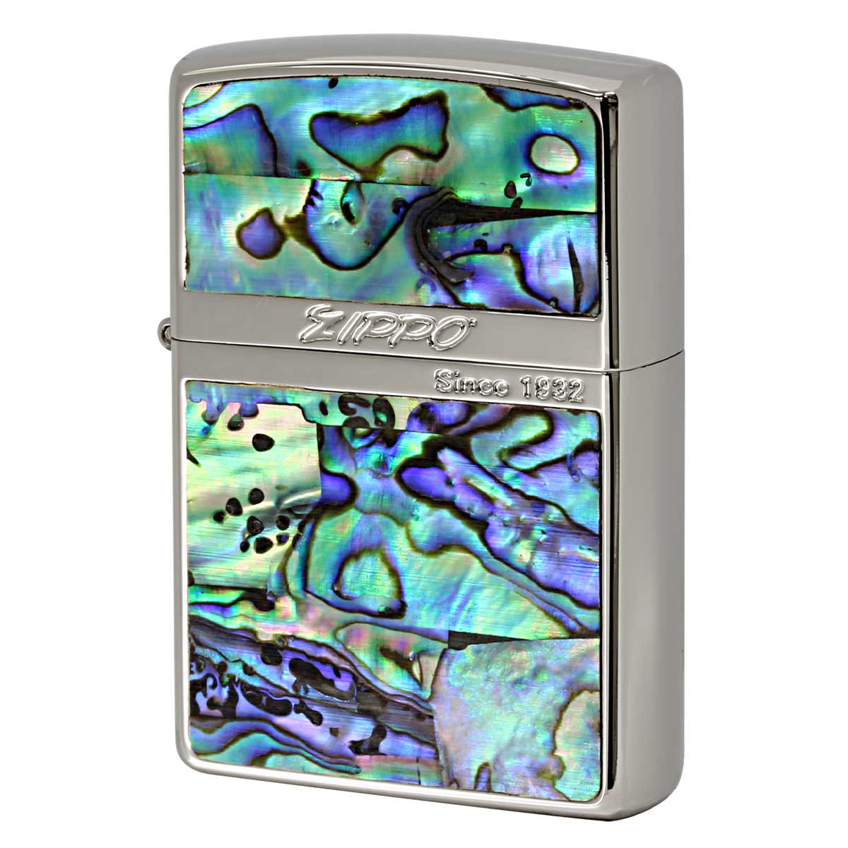 Zippo ジッポー シェル カラーライン 貝 両面加工 レッド SHELL LINE  RD