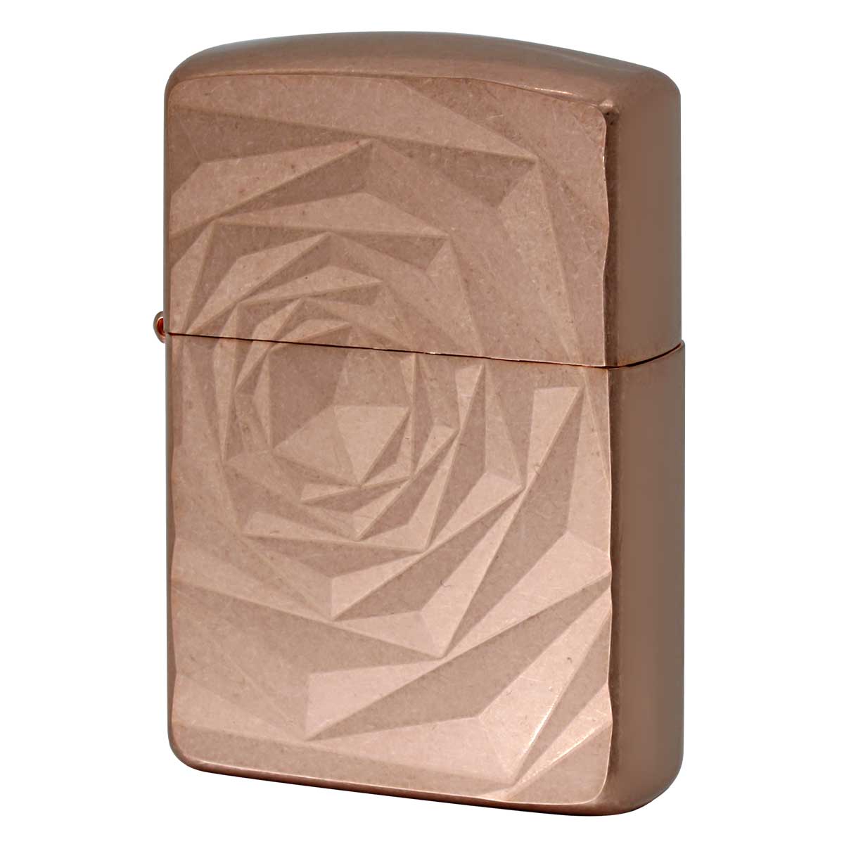 Zippo ジッポー アーマー ローズ 薔薇 バラ カッパー バレル加工 ARMOR Shimmer Rose Cバレル