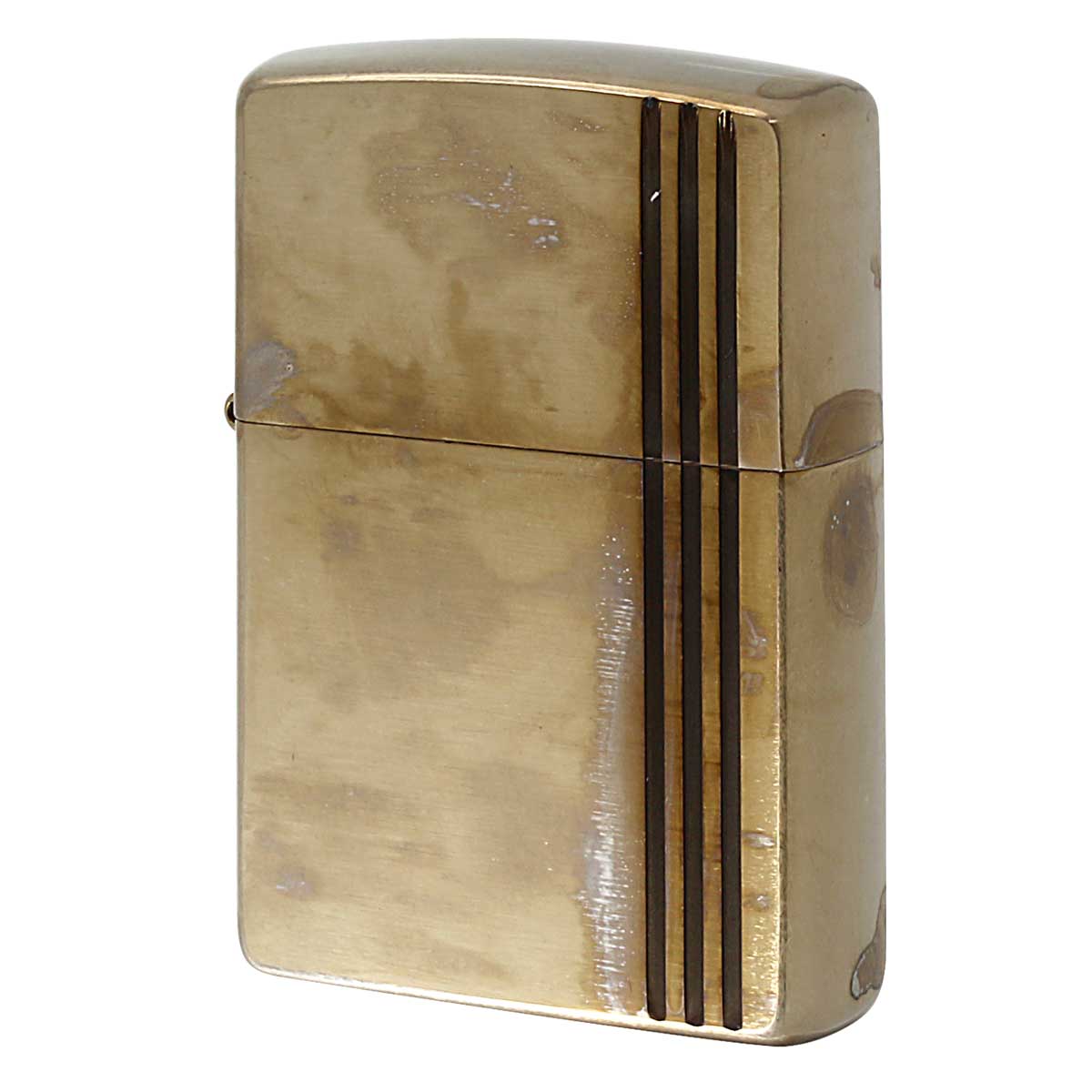 Zippo ジッポー ビンテージ風 ユーズド ストライプ Vintage style V・stripe メール便可