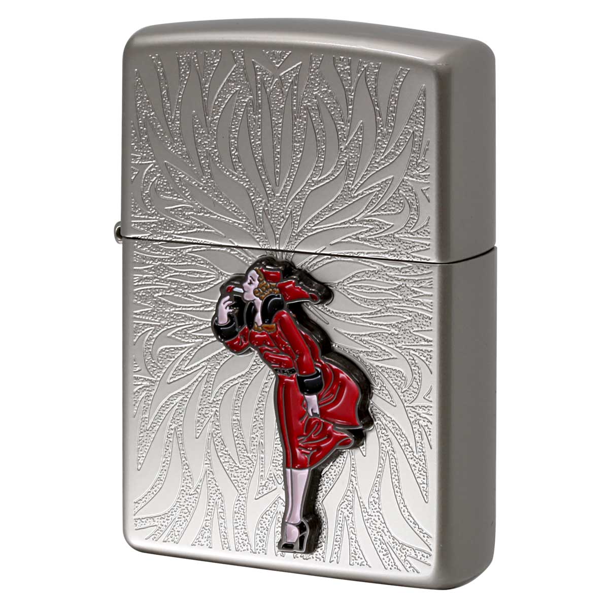 Zippo ジッポー ウィンディーメタル ホワイトニッケルパール Windy Metal White Nickel Pearl WNP メール便可